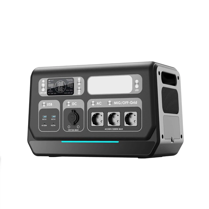 2048WH 2200W Portable Power Supply With WIFI