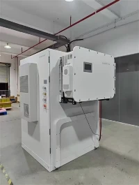 Factory Real Shot: MECC 265kWh Integrated ESS Cabinet Matched With Solis 125k...