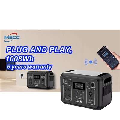 120V Portable Grid Connected Power Station