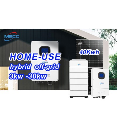 Innovative Design 5.5kw Hybrid Solar System