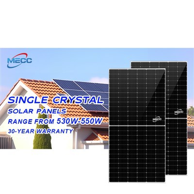 Space Saving 600w Mono Solar Panels
